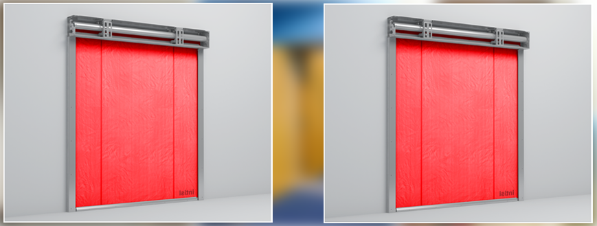 Fire-rated curtain walls